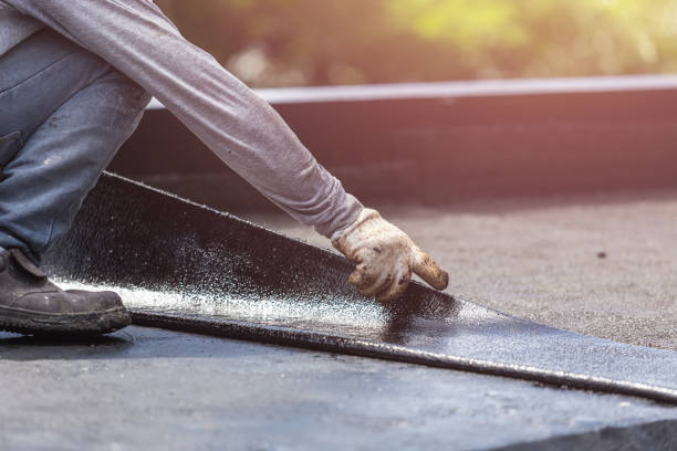 Professional Waterproofing technician working in Andrews, SC